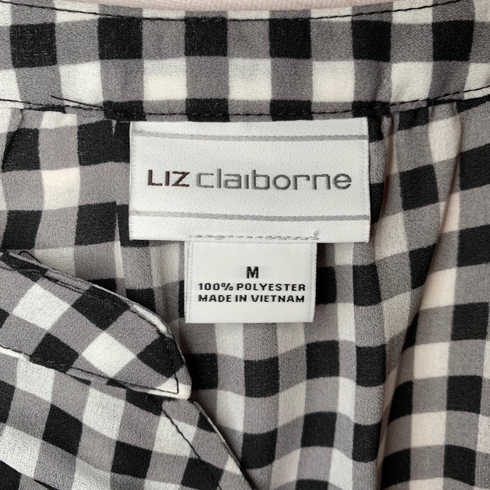 Checkered blouse - Picture 4 of 4